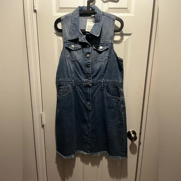 Joie Dresses | Joie Blue Denim Button-Up Top | Color: Blue | Size: XL | Theemilyg's Closet